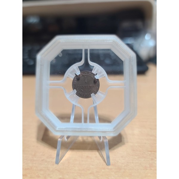 1 centime Cérès 1897 A Paris Spl GENI MS63