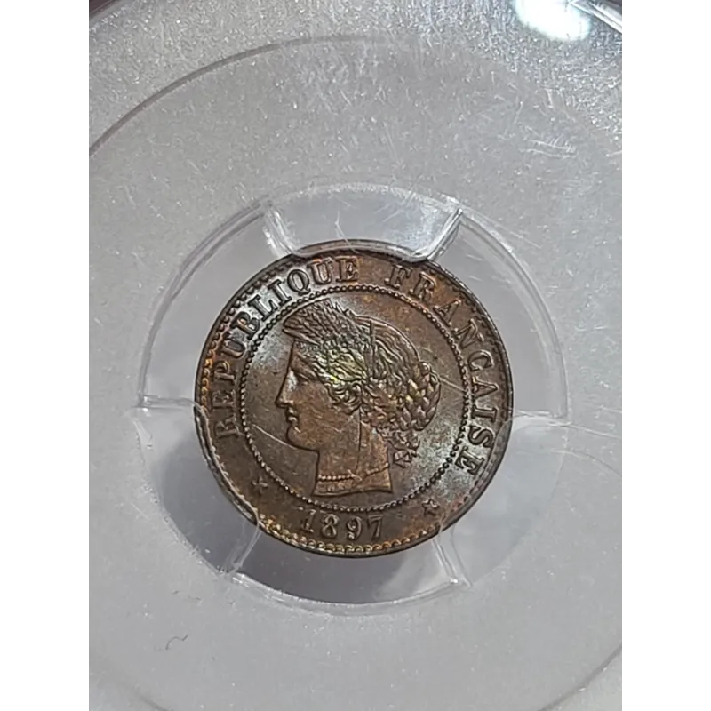 1 centime Cérès 1897 A Paris Spl+ MS64 1 centime Cérès 1897 A Paris Spl+ MS64