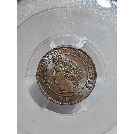 1 centime Cérès 1897 A Paris Spl+ MS64