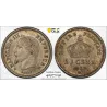20 centimes Napoléon III tête laurée 1867 BB Strasbourg SPL- gradé PCGS MS62