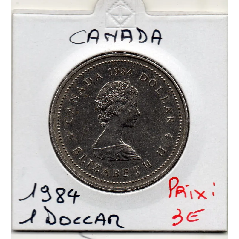Canada 1 dollar 1984 Sup, KM.141 Jacques Cartier Canada 1 dollar 1984 Sup, KM.141 Jacques Cartier