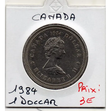 Canada 1 dollar 1984 Sup, KM.141 Jacques Cartier