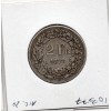 Suisse 2 francs 1878 TTB, KM.21