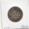 Suisse 2 francs 1878 TTB-, KM.21