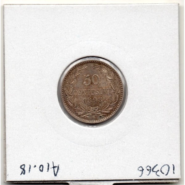Saint Marin 50 centesimi 1898 Spl, KM.3