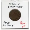 Italie Sardaigne 10 Soldi 1795 B, KM 92 Victor Amédée III