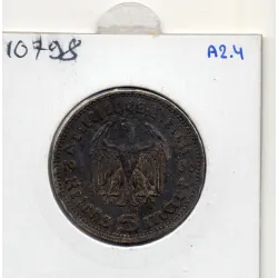 Allemagne 5 reichsmark 1936 A, TTB KM.86 Paul von Hindenburg