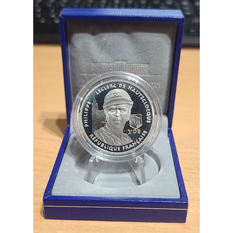 100 francs Argent, BE, 1994, Leclerc Libération pièces de monnaies de Paris