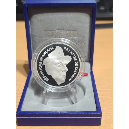 100 francs Argent, BE, 1994, De Lattre de Tassigny - Provence pièces de monnaies de Paris
