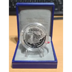 100 francs Argent, BE, 1994, De Lattre de Tassigny - Provence pièces de monnaies de Paris