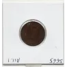 2 centimes Napoléon III tête nue 1854 petit D petit lion Lyon TTB-