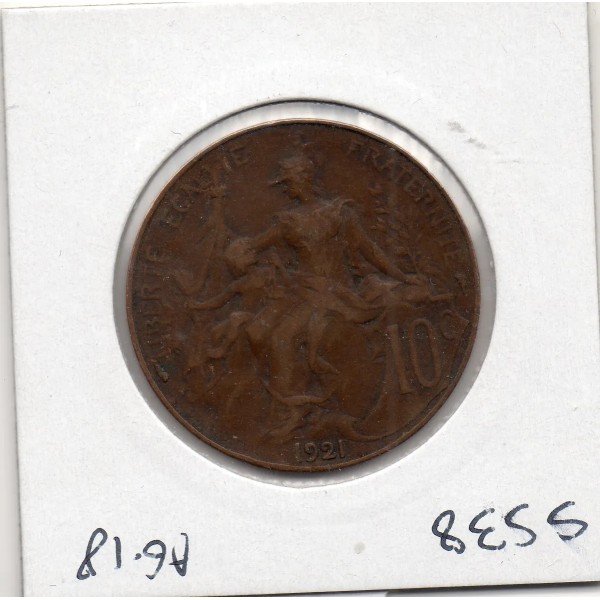 10 centimes Dupuis 1921 TTB