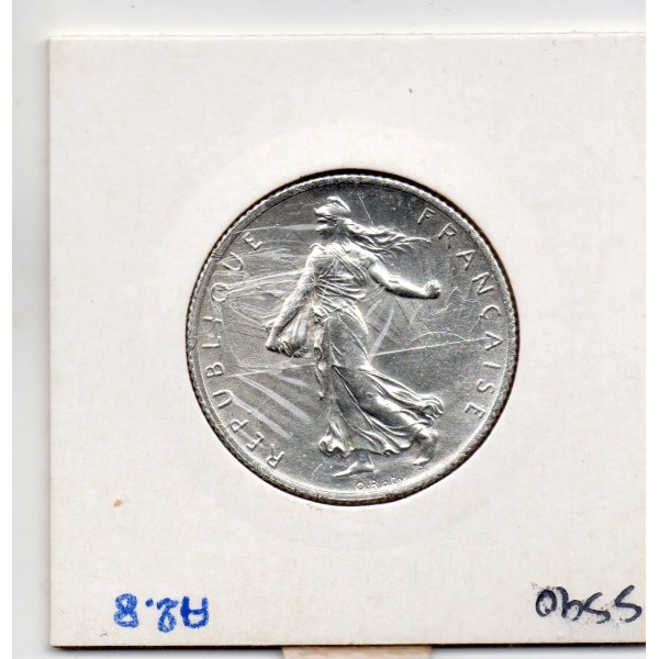 2 Francs Semeuse Argent 1914 C Castelsarrasin Sup+