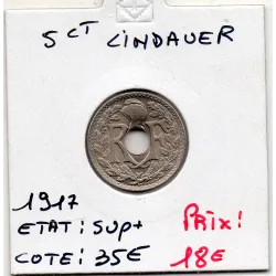 5 centimes Lindauer 1917 Sup+