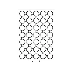 Médaillier 35 compartiments pour CAPS 26