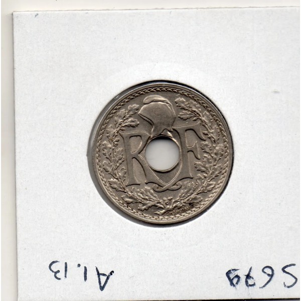 25 centimes Lindauer 1917 soulignée Sup+