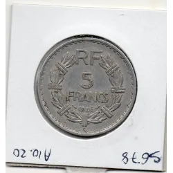 5 francs Lavrillier 1946 C Castelsarrasin TTB