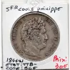 5 francs Louis Philippe 1844 W Lille TTB-