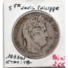 5 francs Louis Philippe 1833 W Lille TB-