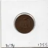 2 centimes Napoléon III tête nue 1855 ancre grand D grand lion Lyon TTB+