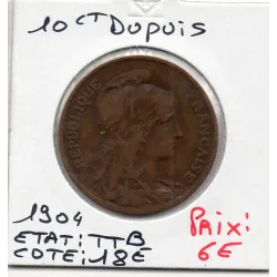 10 centimes Dupuis 1904 TTB