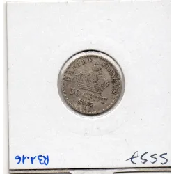 50 centimes Napoléon III tête laurée 1867 K Bordeaux TB