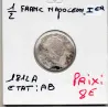 1/2 Franc Napoléon 1er 1812 A paris AB