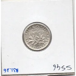 50 centimes Semeuse Argent 1909 TTB+