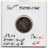50 centimes Semeuse Argent 1917 Sup patine sombre