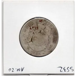 2 francs Napoléon III tête laurée 1868 A Paris B