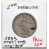 2 Francs Semeuse Argent 1899 TTB