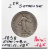 2 Francs Semeuse Argent 1898 TB+
