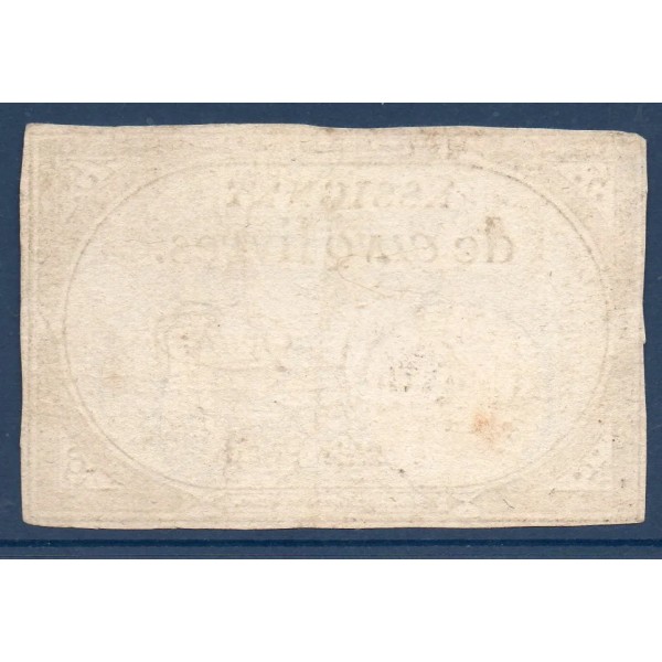 Assignat 5 livres 10 brumaire l'an 2, TTB, signature Goust