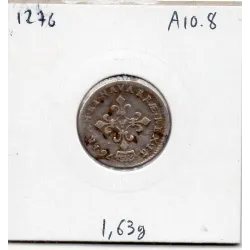 4 Sols des traitants 1676 A Paris Louis XIV TTB-