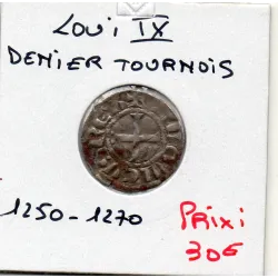 Denier Tournois Louis IX (1250-1270) TTB-