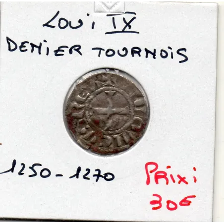 Denier Tournois Louis IX (1250-1270) TTB-
