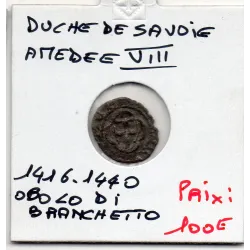 Duché de Savoie, Amédée VIII (1416-1440) Obolo di bianchetto