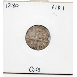 Duché de Bretagne, Jean 1er le Roux (1237-1286) Denier