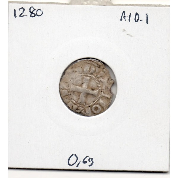 Duché de Bretagne, Jean 1er le Roux (1237-1286) Denier