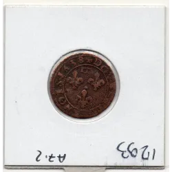 Principauté des Dombes, Gaston d'Orleans (1638) Double Tournois Type 8