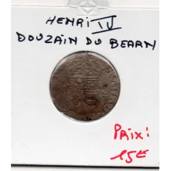 Douzain du Bearn 1er type DNL Morlaas Henri IV TB