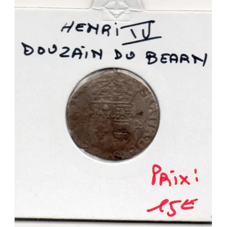 Douzain du Bearn 1er type DNL Morlaas Henri IV TB