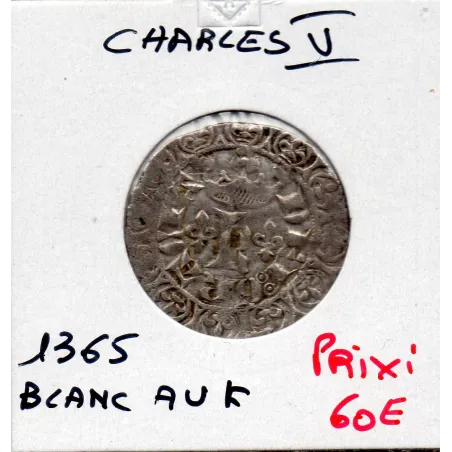 Blanc au K Charles V (1365) TTB