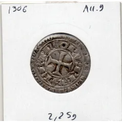 Blanc au K Charles V (1365) TTB