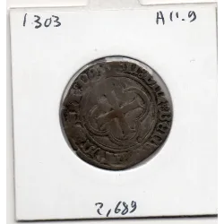Blanc au soleil, Rouen Charles VIII (1483) TB-