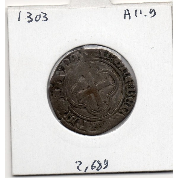 Blanc au soleil, Rouen Charles VIII (1483) TB-