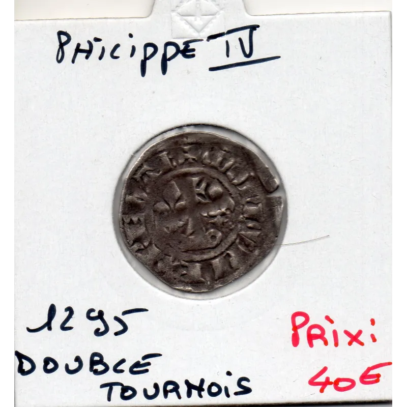 Double Tournois Philippe IV (1295) TTB Double Tournois Philippe IV (1295) TTB