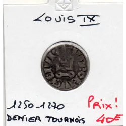 Denier Tournois Louis IX (1250-1270) TTB