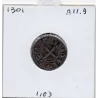 Denier Tournois Louis IX (1250-1270) TTB
