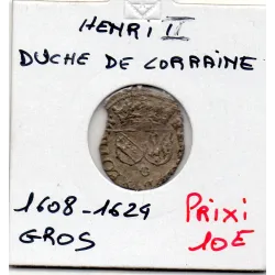 Duché de lorraine, Henri II (1608-1618)  gros